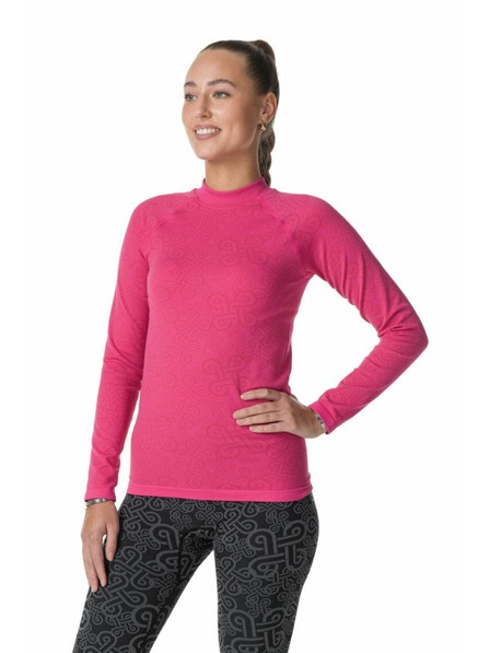 Kilpi Tricou termic fără cusături roz pentru femei Kilpi Carol