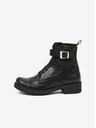 Ojju Botine din piele negre pentru femei OJJU