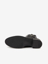 Ojju Botine din piele negre pentru femei OJJU