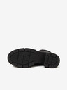 Ojju Botine din piele negre pentru femei OJJU