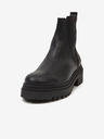 Ojju Botine din piele negre pentru femei OJJU