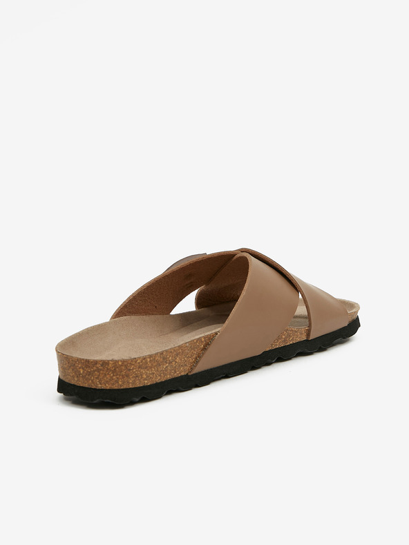 Ojju Papuci de bărbați maro OJJU