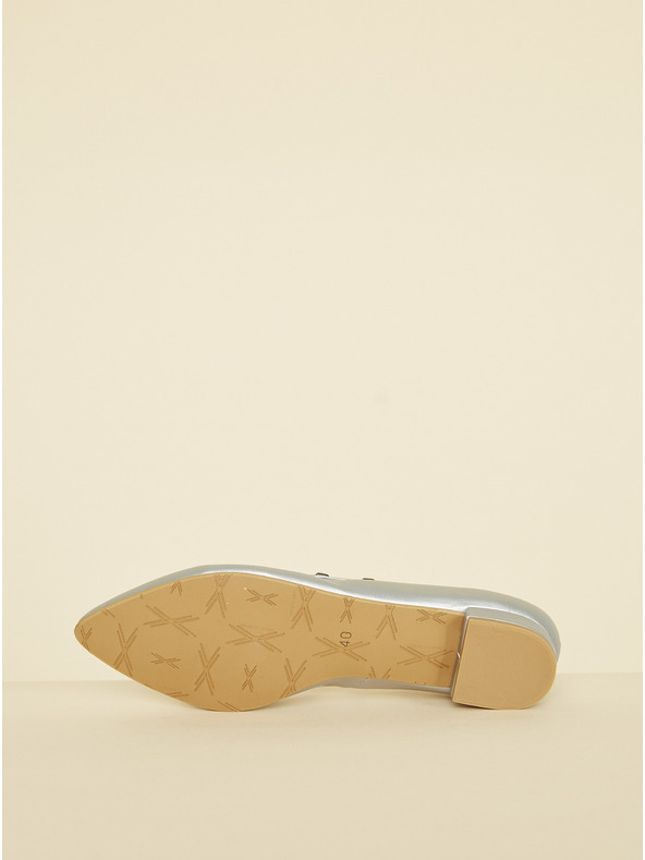 Ojju Balerini de culoare argintie OJJU