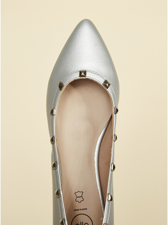 Ojju Balerini de culoare argintie OJJU