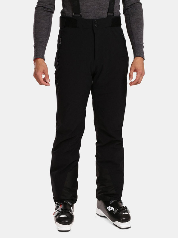 Kilpi Pantaloni de schi negri pentru bărbați Kilpi RAVEL