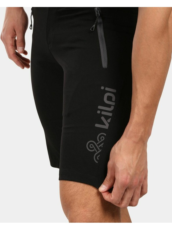 Kilpi Pantaloni scurți ciclism pentru bărbați Kilpi HIXON-M 2în1 pentru mountain bike Negru