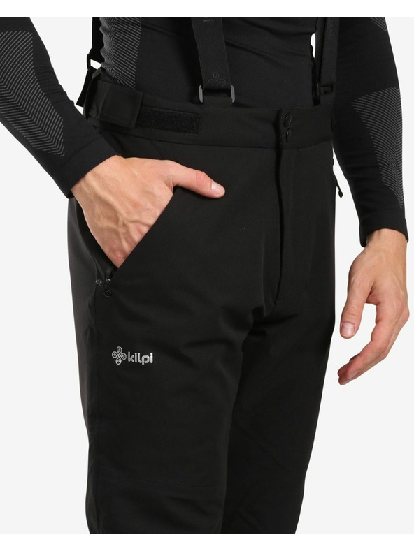 Kilpi Pantaloni de schi pentru bărbați Kilpi METHONE-M Negru