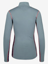 Kilpi Tricou termic albastru deschis pentru femei, cu guler ridicat KILPI WILLIE