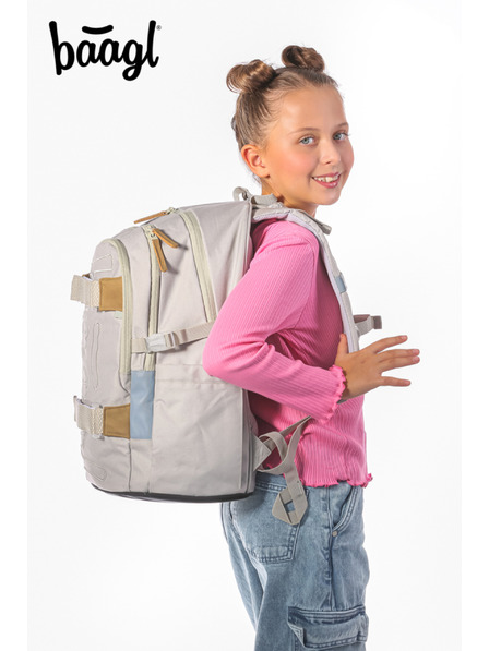 BAAGL  BAAGL SET 3 Skate Mist: rucsac, penar, geantă sport