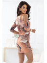 numoco Rochie sport cu model și buzunare cu legare