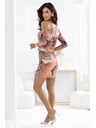 numoco Rochie sport cu model și buzunare cu legare