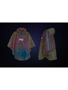 BAAGL  BAAGL Pelerină de ploaie tip poncho pentru exterior Unicorn, mărimea XS (90-110 cm)