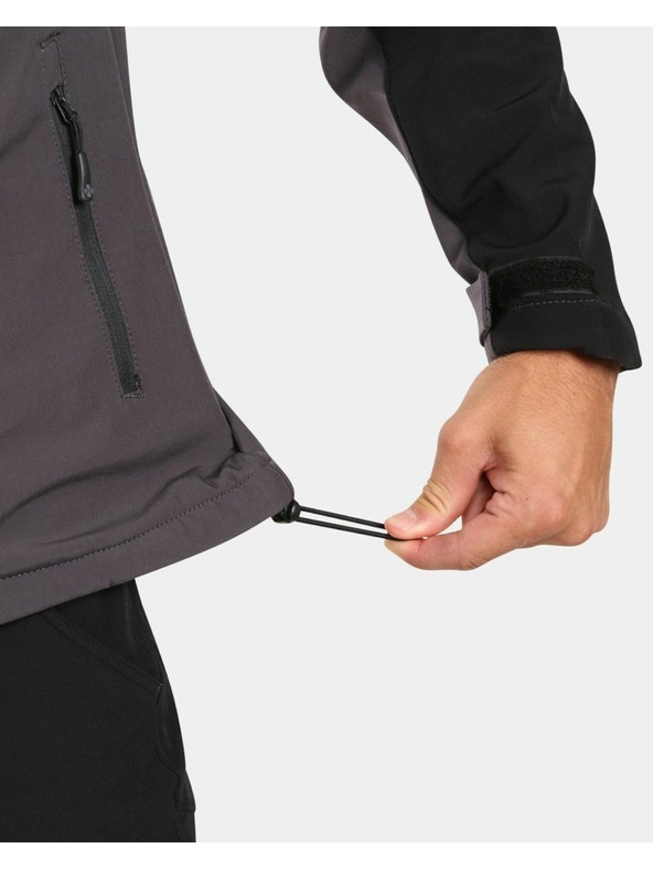 Kilpi Jachetă softshell pentru bărbați Kilpi ONTAVIO-M Gri întunecat