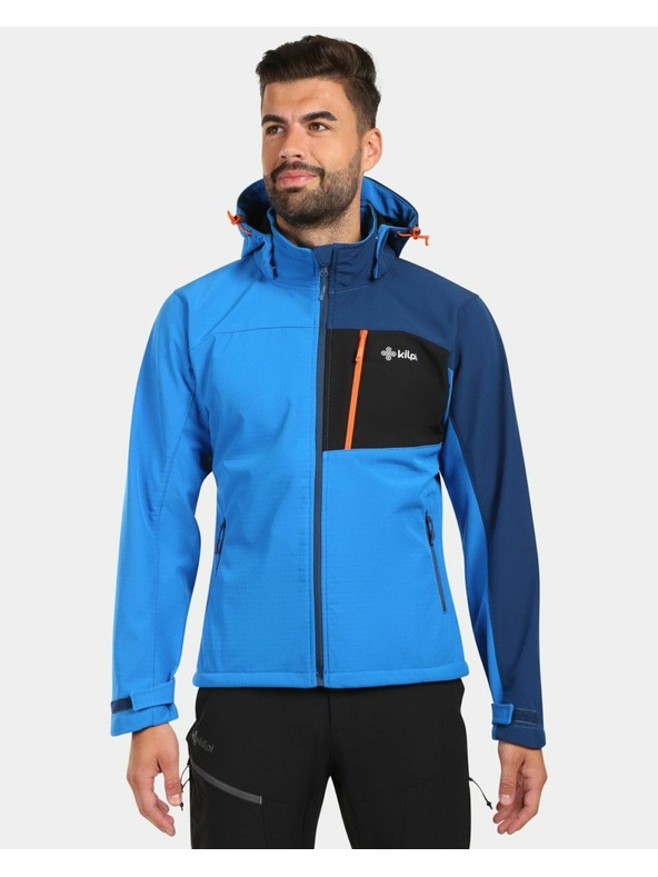 Kilpi Jachetă softshell pentru bărbați Kilpi ONTAVIO-M Albastru