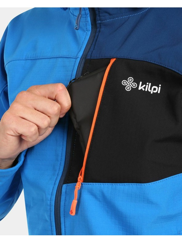 Kilpi Jachetă softshell pentru bărbați Kilpi ONTAVIO-M Albastru