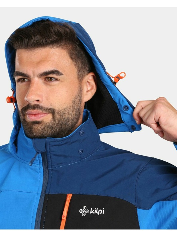 Kilpi Jachetă softshell pentru bărbați Kilpi ONTAVIO-M Albastru