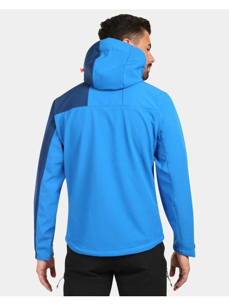 Kilpi Jachetă softshell pentru bărbați Kilpi ONTAVIO-M Albastru
