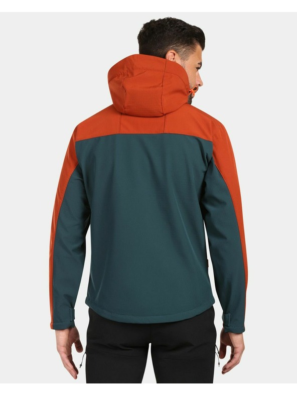 Kilpi Jachetă softshell pentru bărbați Kilpi ONTAVIO-M Verde întunecat
