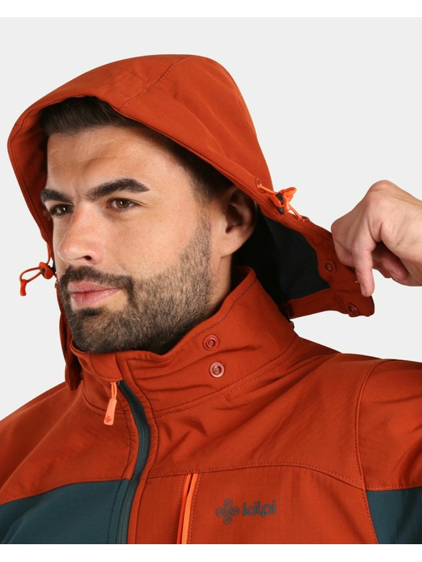 Kilpi Jachetă softshell pentru bărbați Kilpi ONTAVIO-M Verde întunecat
