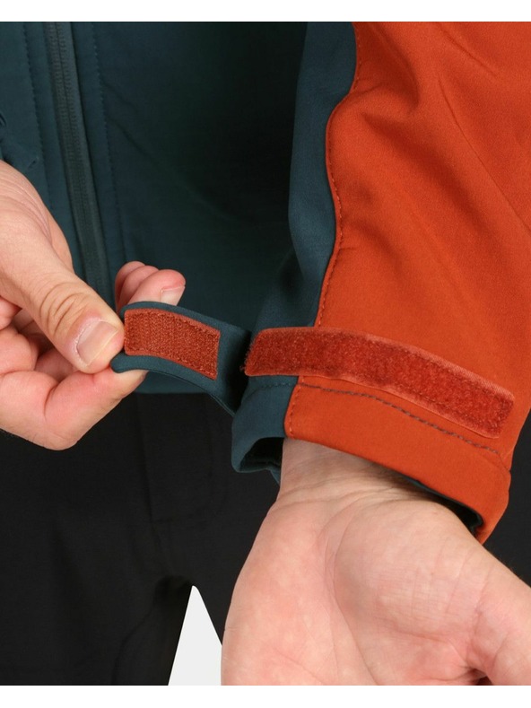 Kilpi Jachetă softshell pentru bărbați Kilpi ONTAVIO-M Verde întunecat