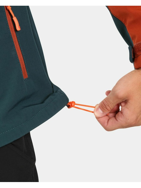 Kilpi Jachetă softshell pentru bărbați Kilpi ONTAVIO-M Verde întunecat