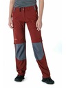 Kilpi Pantaloni outdoor pentru femei KILPI HOSIO-W Roșu întunecat