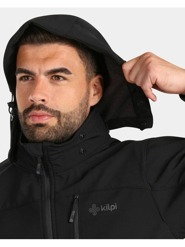 Kilpi Geacă softshell pentru bărbați Kilpi ONTAVIO-M Neagră