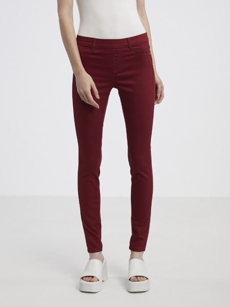 CAMAIEU Pantaloni Capri roșii pentru femei CAMAIEU