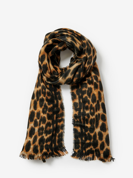 CAMAIEU Fular maro cu model animal CAMAIEU