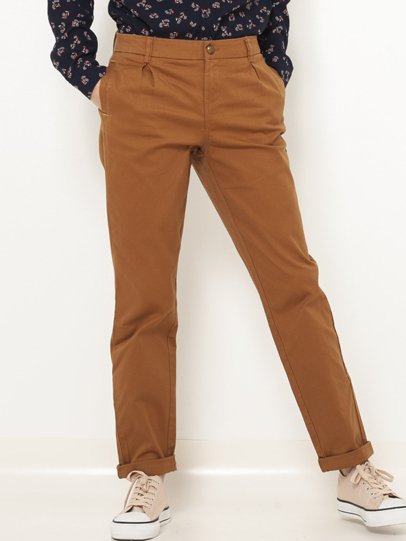 CAMAIEU Pantaloni maro CAMAIEU