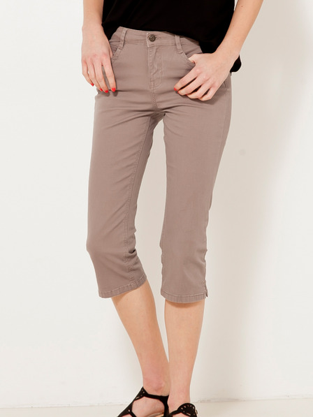 CAMAIEU Pantaloni 3/4 bej CAMAIEU