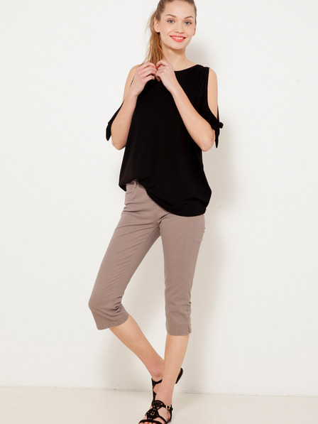 CAMAIEU Pantaloni 3/4 bej CAMAIEU