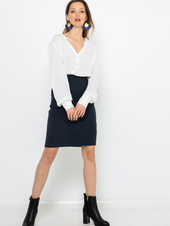 CAMAIEU Rochie alb-neagră CAMAIEU