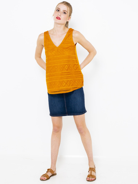 CAMAIEU Tricou portocaliu CAMAIEU