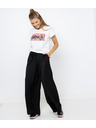 CAMAIEU Tricou alb cu imprimeu