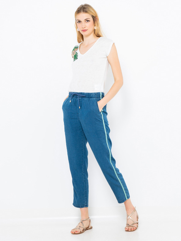 CAMAIEU Tricou alb pentru femei CAMAIEU