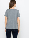CAMAIEU Tricou gri cu inscripție CAMAIEU