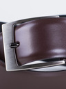 Zapana Cureaua din piele Zapana Flow pentru bărbați, maro închis