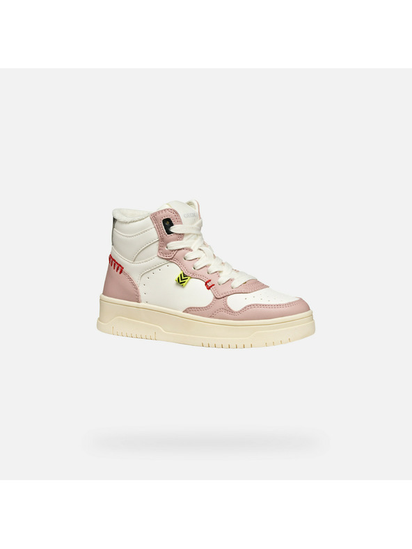 Geox Geox Lestrella pantofi sport albi pentru fete