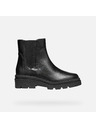 Geox Negru Cizme de gleznă Geox Felleny pentru femei