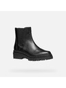 Geox Negru Cizme de gleznă Geox Felleny pentru femei