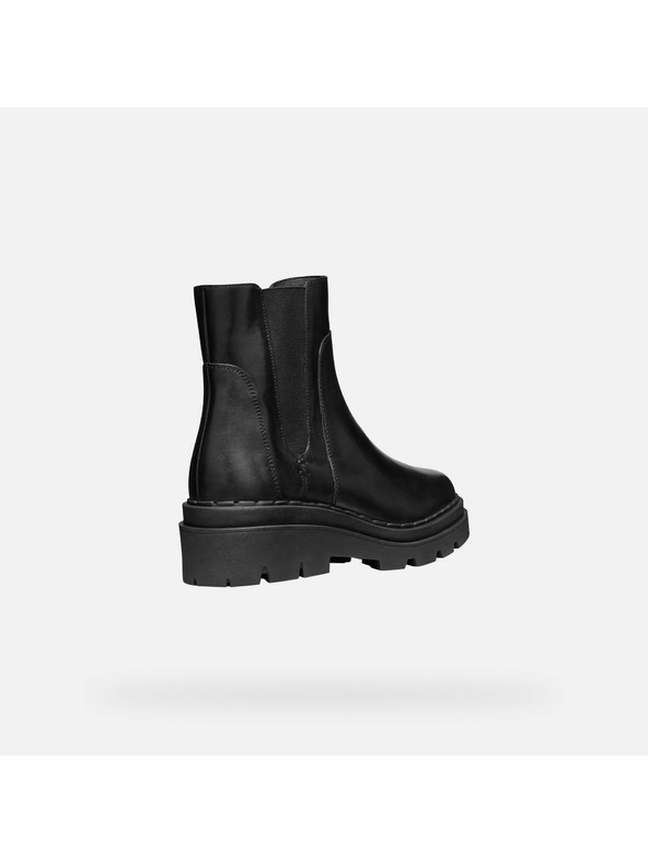 Geox Negru Cizme de gleznă Geox Felleny pentru femei