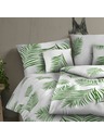 Kvalitex Lenjerie de pat din bumbac franțuzesc renforcé 220x200, 70x90cm TROPICAL alb