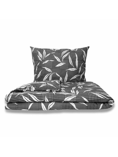 Kvalitex Lenjerie de pat din bumbac renforcé prelungită 140x220, 70x90cm OSAKA gri