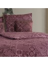 Kvalitex Lenjerie de pat din bumbac franțuzesc renforcé 220x200, 70x90cm TOKYO bordo