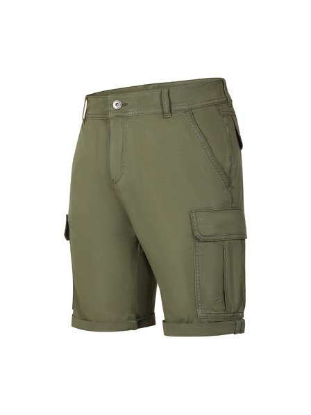 ALPINE PRO Pantaloni scurți pentru bărbați ALPINE PRO NOK verde măsliniu