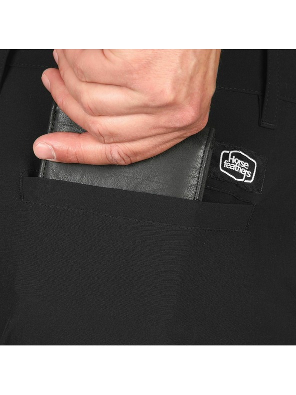 Horsefeathers Pantaloni scurți universali Cruz - negru mărimea 28 HORSEFEATHERS