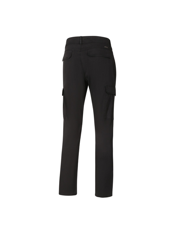 ALPINE PRO Pantaloni cu buzunare pentru bărbați ALPINE PRO KALL negru