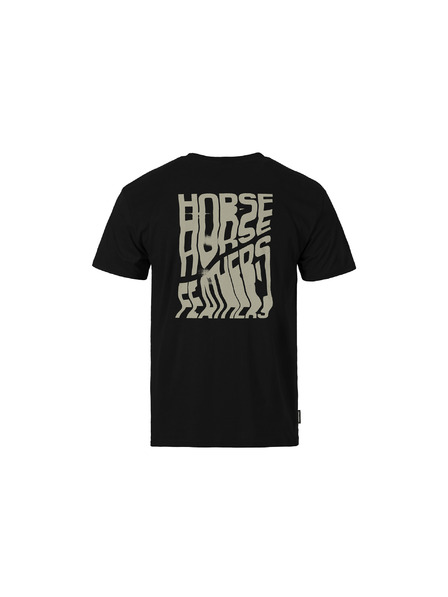 Horsefeathers Tricou Xerox negru HORSEFEATHERS