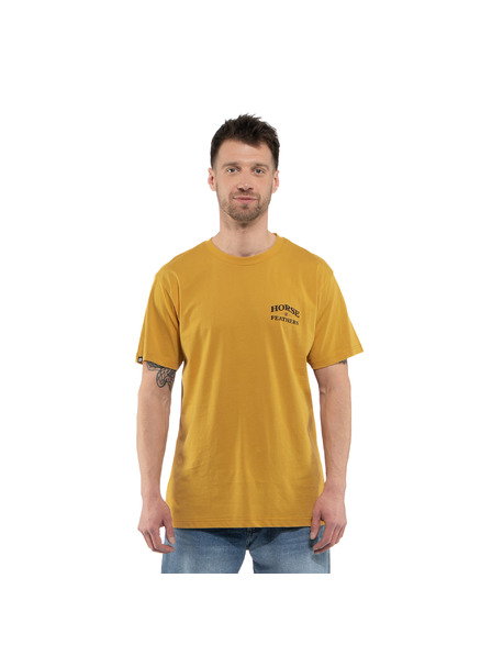 Horsefeathers Tricou Summit galben HORSEFEATHERS